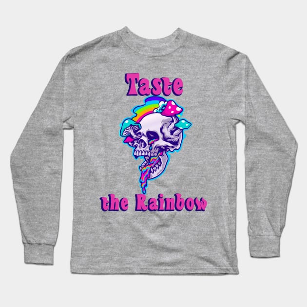 Taste the Rainbow Long Sleeve T-Shirt by Morrigan Austin